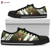 Floral Flowers Low Top Shoes Gift For Men Women