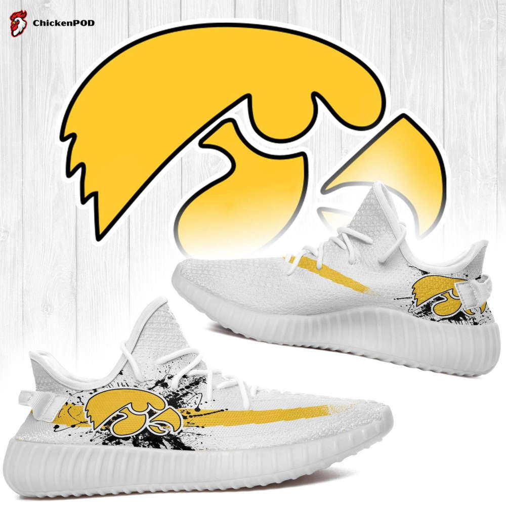 Iowa Hawkeyes Ncaa Yeezy Sneaker For Fans Iowa Hawkeyes Ncaa Yeezy Sneaker For Fans