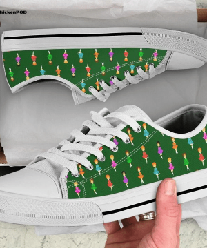 Irish Dance Girls Pattern Low Top Shoes Gift for Men Women
