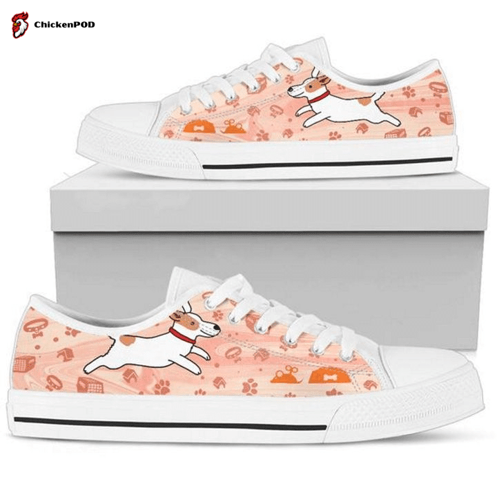 Jack Russell Low Top Shoes Gift For Men Women Jack Russell Low Top Shoes Gift For Men Women