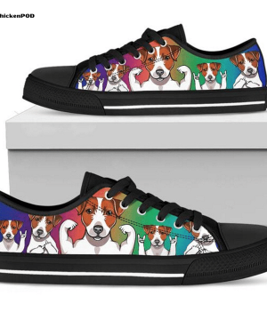 Jack Russell Low Top Shoes Gift for Men Women