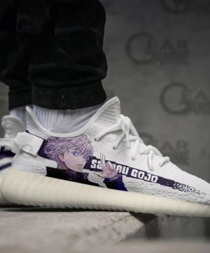 Jujutsu Kaisen Shoes Satoru Gojo Custom Anime Yeezy Sneaker For Men Women Fans 8 Jujutsu Kaisen Shoes Satoru Gojo Custom Anime Yeezy Sneaker For Men Women Fans 7