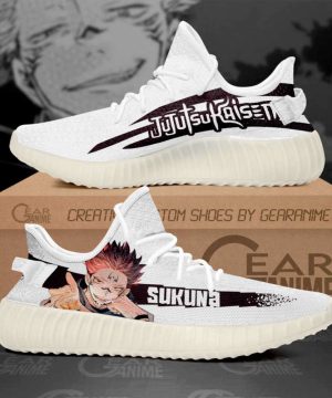 Jujutsu Kaisen Shoes Sukuna Custom Anime Yeezy Sneaker For Men Women Fans 2 Jujutsu Kaisen Shoes Sukuna Custom Anime Yeezy Sneaker For Men Women Fans 1