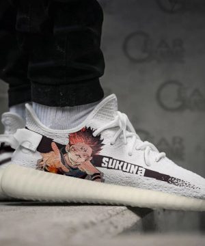 Jujutsu Kaisen Shoes Sukuna Custom Anime Yeezy Sneaker For Men Women Fans 10 Jujutsu Kaisen Shoes Sukuna Custom Anime Yeezy Sneaker For Men Women Fans 9