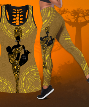 Juneteenth Fan Gifts Africa Combo Legging + Tank Top DA Juneteenth Fan Gifts Africa Combo Legging + Tank Top DA