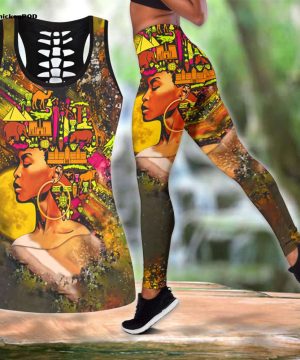 Juneteenth Fan Gifts African Beauty Combo Legging + Tank Top Juneteenth Fan Gifts African Beauty Combo Legging + Tank Top