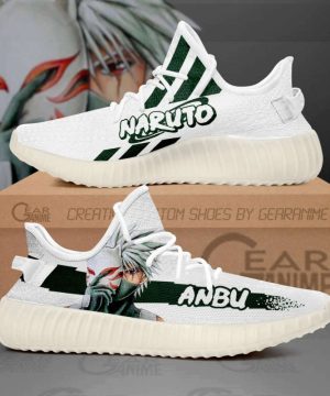 Kakashi Anbu Shoes Naruto Custom Anime Yeezy Sneaker For Fans 4 Kakashi Anbu Shoes Naruto Custom Anime Yeezy Sneaker For Fans 3