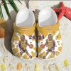 Winnie The Pooh Cartoon Unisex Clogs  Clog Comfortable Water Shoes In White, Gifts For Adults Kids, Gift Birthday