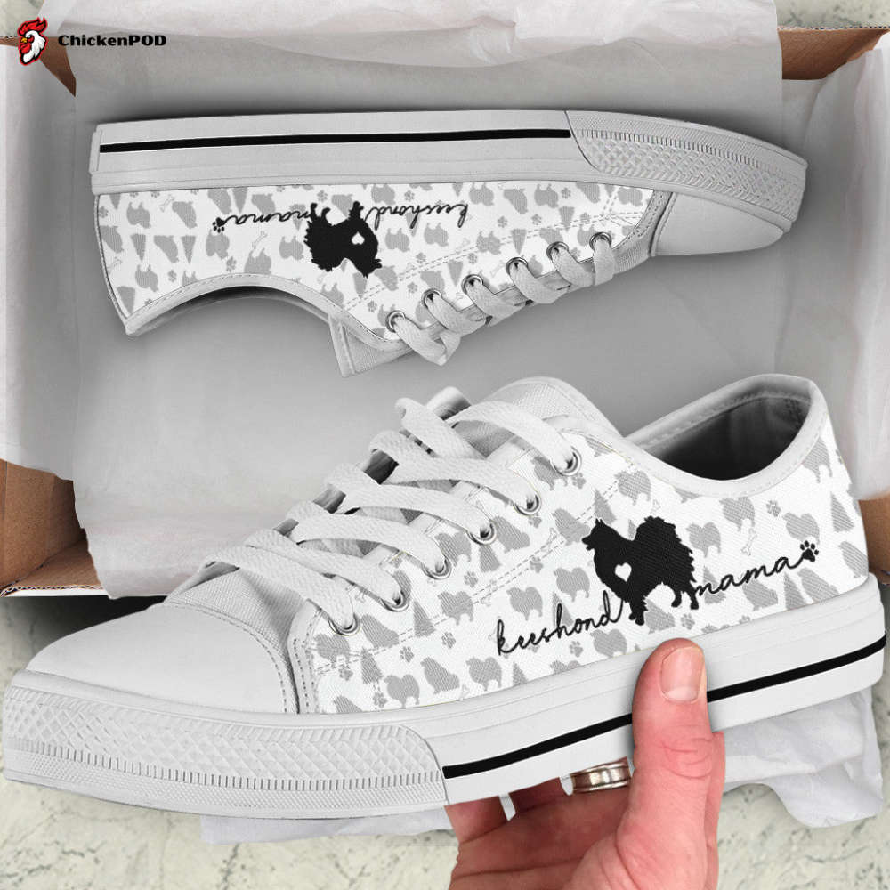 Keeshond Low Top Shoes Gift For Men Women -Sb Keeshond Low Top Shoes Gift For Men Women -Sb