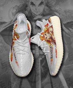 Kyojuro Rengoku Shoes Demon Slayer Custom Anime Yeezy Sneaker For Fans 6 Kyojuro Rengoku Shoes Demon Slayer Custom Anime Yeezy Sneaker For Fans 5