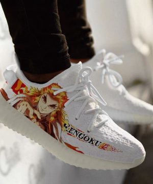Kyojuro Rengoku Shoes Demon Slayer Custom Anime Yeezy Sneaker For Fans 8 Kyojuro Rengoku Shoes Demon Slayer Custom Anime Yeezy Sneaker For Fans 7