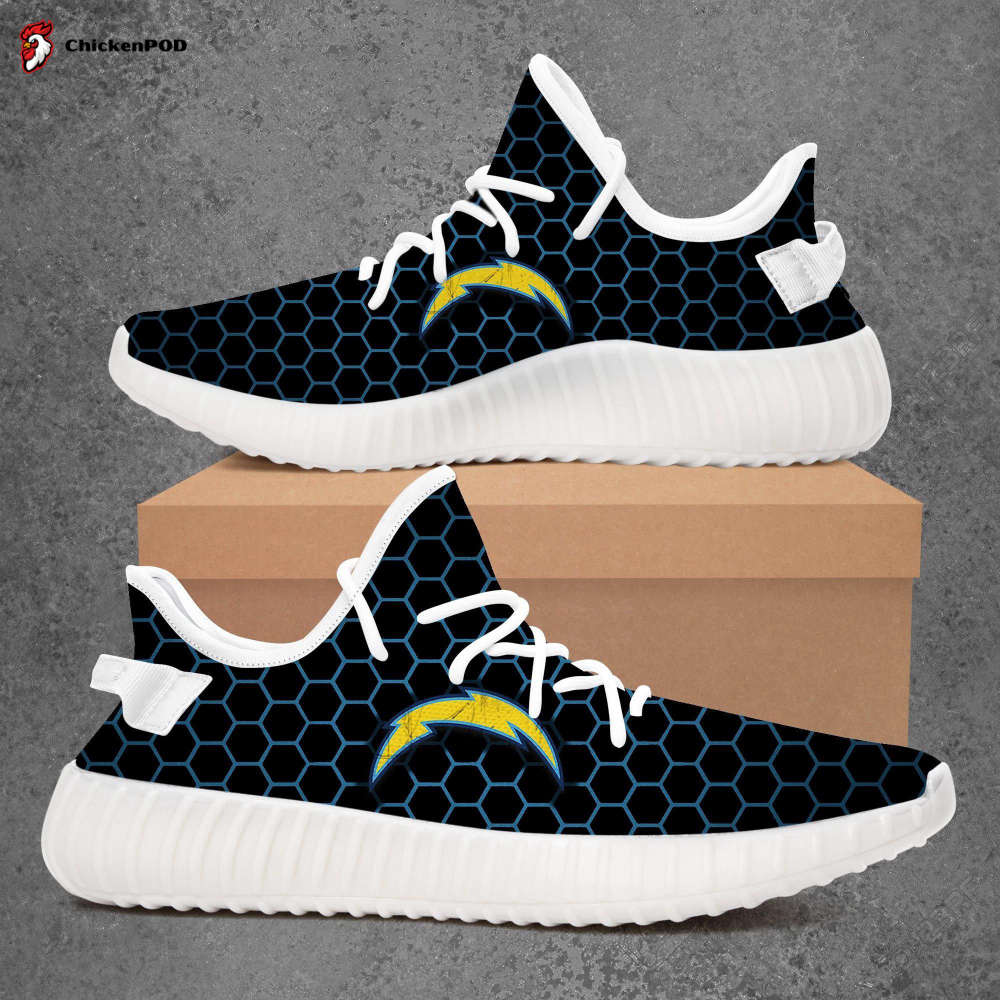 Los Angeles Chargers Nfl Yeezy Sneaker For Fans Los Angeles Chargers Nfl Yeezy Sneaker For Fans