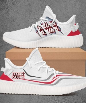 Louisiana Ragin Cajuns Ncaa Yeezy Sneaker For Fans 2 Louisiana Ragin Cajuns Ncaa Yeezy Sneaker For Fans 1