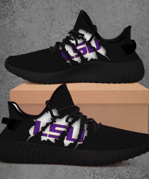 Louisiana State University Tigers Ncaa Yeezy Sneaker For Men Women Fans 2 Louisiana State University Tigers Ncaa Yeezy Sneaker For Men Women Fans 1