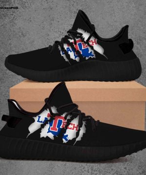 Louisiana Tech Bulldogs NCAA Yeezy Sneaker For Fans Louisiana Tech Bulldogs NCAA Yeezy Sneaker For Fans