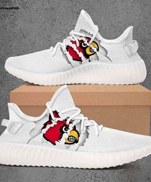 Louisville Cardinals NHL Yeezy Sneaker For Men Women Fans Louisville Cardinals NHL Yeezy Sneaker For Men Women Fans