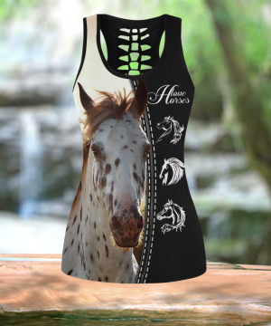 Love Horse Combo Hollow Tanktop Legging Fan Gifts 2 Love Horse Combo Hollow Tanktop Legging Fan Gifts 1