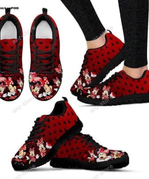 Minnie Mouse Unisex Running Shoes For Fans Fan Gifts