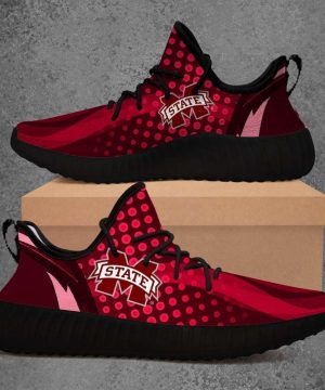 Mississippi State Bulldogs Ncaa Yeezy Sneaker For Men Women Fans 4 Mississippi State Bulldogs Ncaa Yeezy Sneaker For Men Women Fans 3