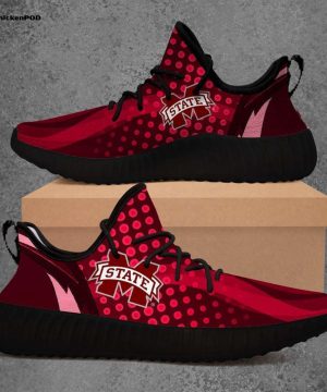 Mississippi State Bulldogs NCAA Yeezy Sneaker For Men Women Fans Mississippi State Bulldogs NCAA Yeezy Sneaker For Men Women Fans