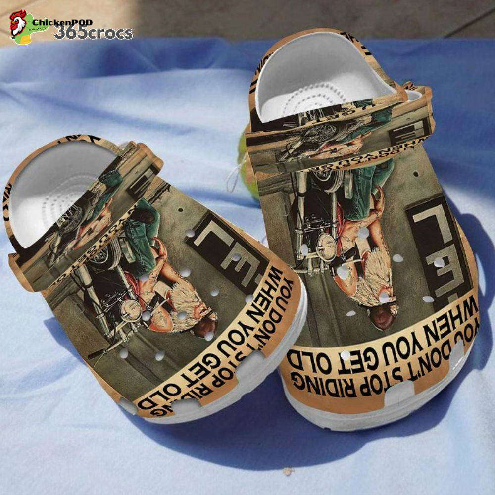 Motorcycle You Don’t Stop Riding When You Get Old Unisex Clogs Clog Shoes Motorcycle You Don’t Stop Riding When You Get Old Unisex Clogs Clog Shoes