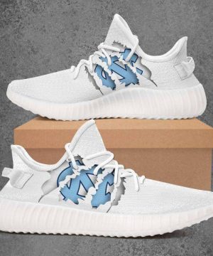 North Carolina Tar Heels Ncaa Yeezy Sneaker For Men Women Fans 4 North Carolina Tar Heels Ncaa Yeezy Sneaker For Men Women Fans 3