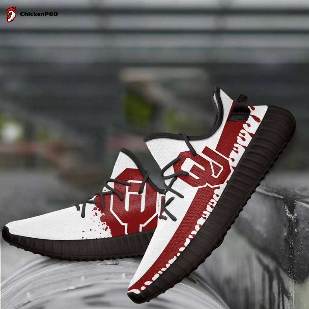 Oklahoma Sooners Ncaa Yeezy Sneaker For Fans Oklahoma Sooners Ncaa Yeezy Sneaker For Fans