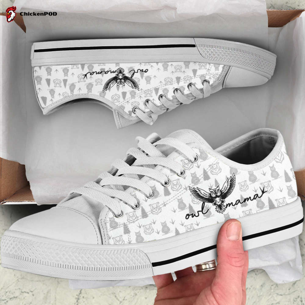 Owl Low Top Shoes Gift For Men Womensneaker Owl Low Top Shoes Gift For Men Womensneaker