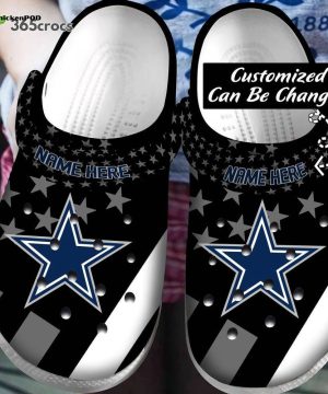 Personalized Football D.Cowboys Star New Unisex Clogs Clog Shoes Personalized Football D.Cowboys Star New Unisex Clogs Clog Shoes