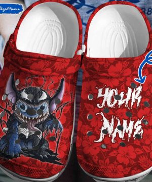 Personalized Stitch Venom Stitchom Unisex Clogs 3D Clog Shoes