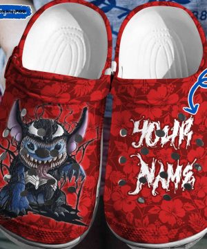 Personalized Stitch Venom Stitchom Unisex Clogs 3D Clog Shoes Personalized Stitch Venom Stitchom Unisex Clogs 3D Clog Shoes