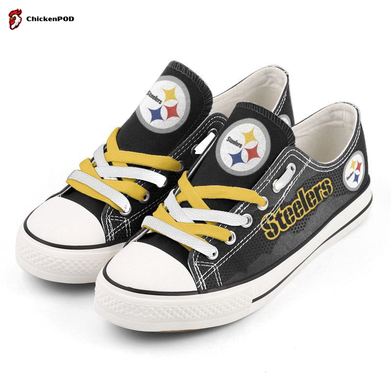Pittsburgh Steelers New Low Top Shoes Gift For Men Women 043 Pittsburgh Steelers New Low Top Shoes Gift For Men Women 043