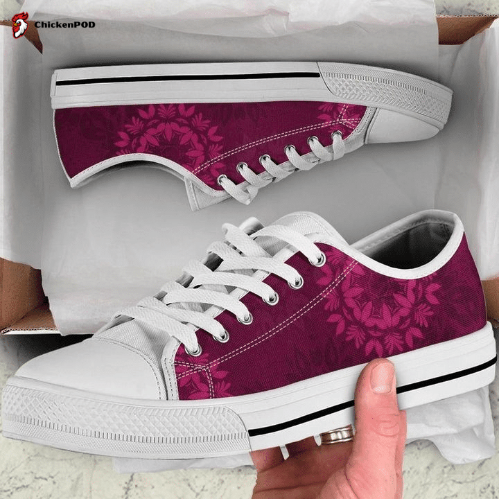 Purple Red Magenta Mandalas Low Top Shoes Gift For Men Women Purple Red Magenta Mandalas Low Top Shoes Gift For Men Women