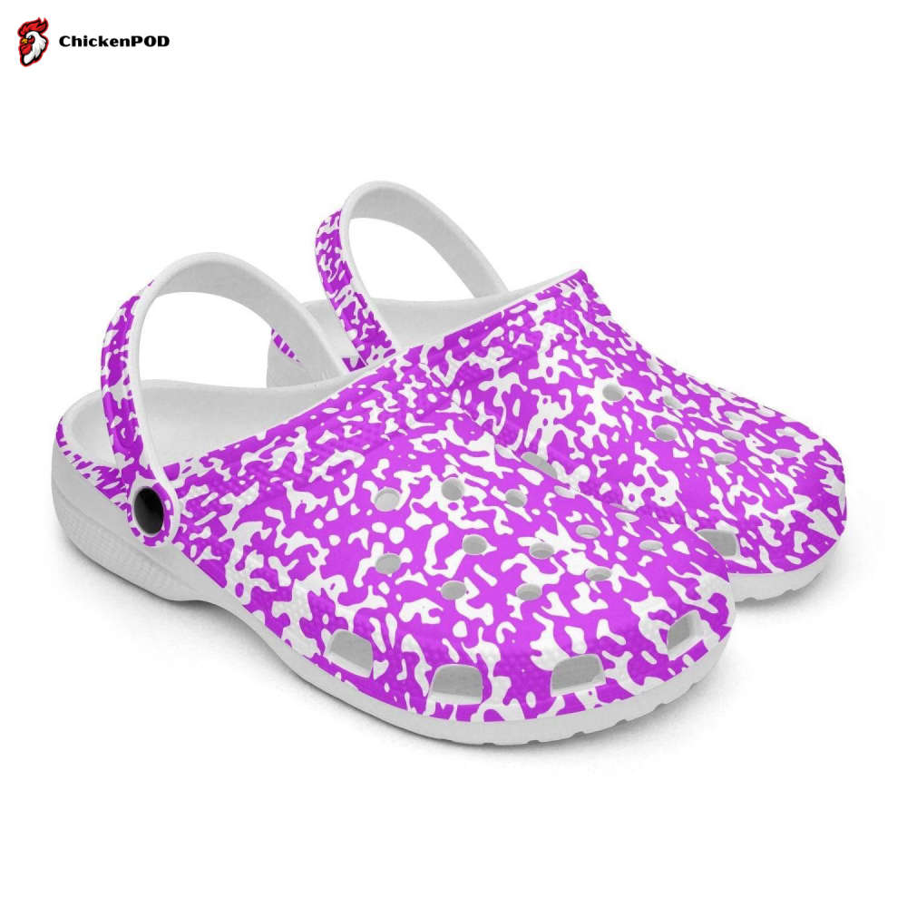 Purple Speckled Unisex Clogs Purple Speckled Unisex Clogs