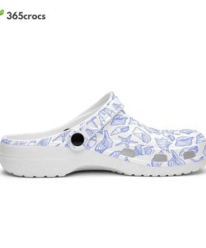 Sea Shells, Corn Flower Blue, Retro Geo 1970 Groovy Hippie Cool Natural World Nature Sea Life Fishes Shells Unisex Clogs Clog Shoes 10 Sea Shells, Corn Flower Blue, Retro Geo 1970 Groovy Hippie Cool Natural World Nature Sea Life Fishes Shells Unisex Clogs Clog Shoes 9