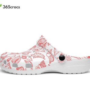 Sea Shells, Pastel Peach, Retro Geo 1970 Groovy Hippie Cool Natural World Nature Sea Life Fishes Shells Unisex Clogs Clog Shoes 6 Sea Shells, Pastel Peach, Retro Geo 1970 Groovy Hippie Cool Natural World Nature Sea Life Fishes Shells Unisex Clogs Clog Shoes 5