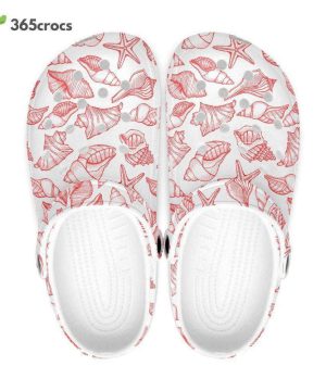 Sea Shells, Pastel Peach, Retro Geo 1970 Groovy Hippie Cool Natural World Nature Sea Life Fishes Shells Unisex Clogs Clog Shoes 8 Sea Shells, Pastel Peach, Retro Geo 1970 Groovy Hippie Cool Natural World Nature Sea Life Fishes Shells Unisex Clogs Clog Shoes 7