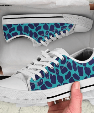 Tennis Shoes Funky Animal Print Giraffe Low Top Shoes Gift for Men Women