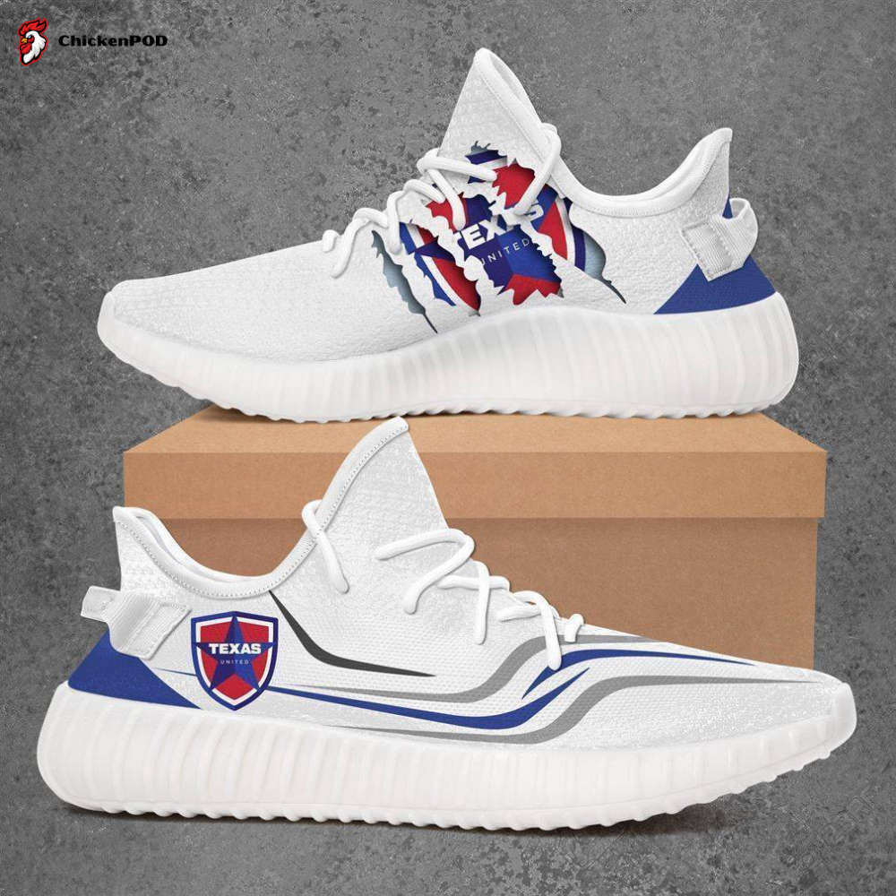 Texas United Fc Usl League Yeezy Sneaker For Men Women Fans Texas United Fc Usl League Yeezy Sneaker For Men Women Fans