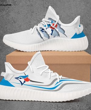 Toronto Blue Jays Mlb Yeezy Sneaker For Fans Toronto Blue Jays Mlb Yeezy Sneaker For Fans