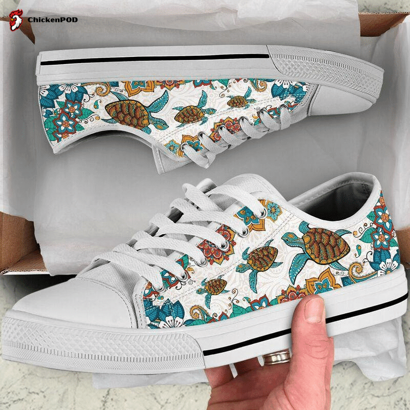 Turtles Low Top Shoes Gift For Men Women Sneaker Turtles Low Top Shoes Gift For Men Women Sneaker