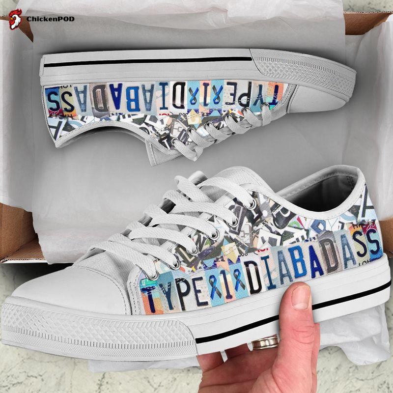 Type 1 Diabadass Low Top Shoes Type 1 Diabadass Low Top Shoes