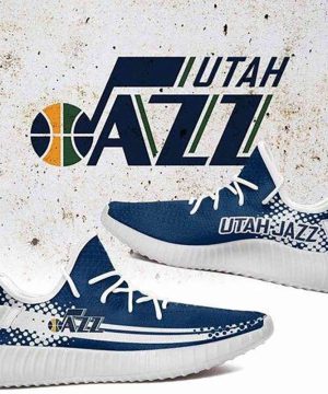 Utah Jazz NBA Yeezy Sneaker For Men Women Fans