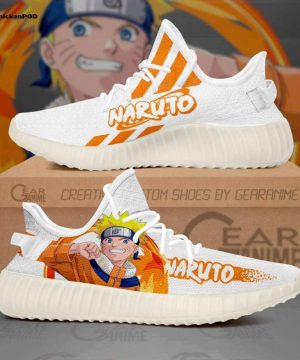 Uzumaki Naruto Shoes Custom Anime Yeezy Sneaker For Fans Uzumaki Naruto Shoes Custom Anime Yeezy Sneaker For Fans