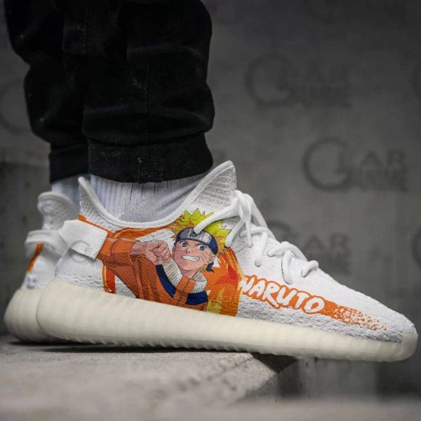 Uzumaki Naruto Shoes Custom Anime Yeezy Sneaker For Fans