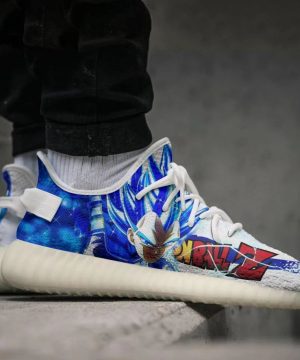 Vegeta Saiyan Blue Shoes Dragon Ball Perfect Gift For Dbz Fan Yeezy Sneaker For Fans 4 Vegeta Saiyan Blue Shoes Dragon Ball Perfect Gift For Dbz Fan Yeezy Sneaker For Fans 3