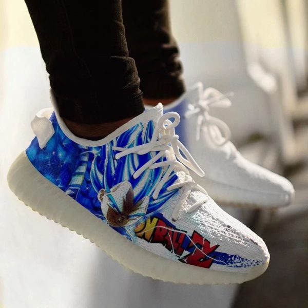 Vegeta Saiyan Blue Shoes Dragon Ball Perfect Gift For Dbz Fan Yeezy Sneaker For Fans