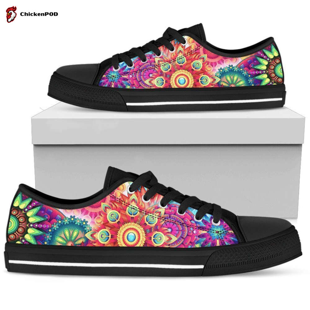 Women’S Low Tops Colorful Art Women’S Low Tops Colorful Art