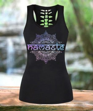 Yoga Namaste Unisex Leggings And Tank Top 9